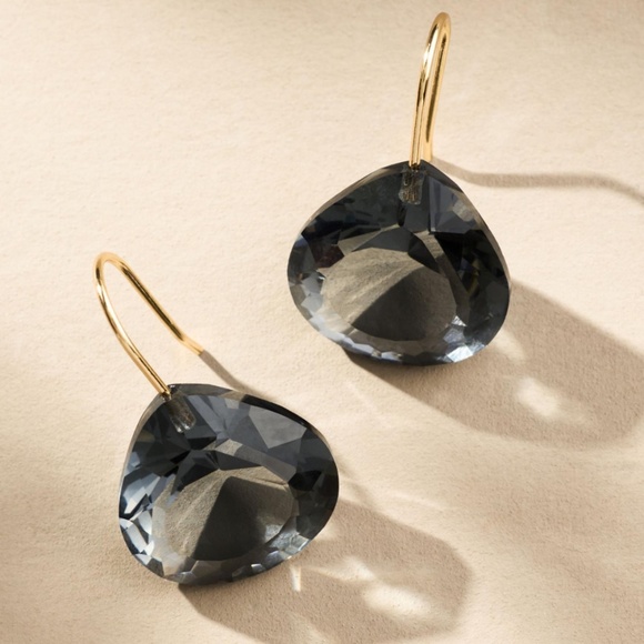 Anthropologie Floating Gemstone Earrings NWT - Picture 1 of 4
